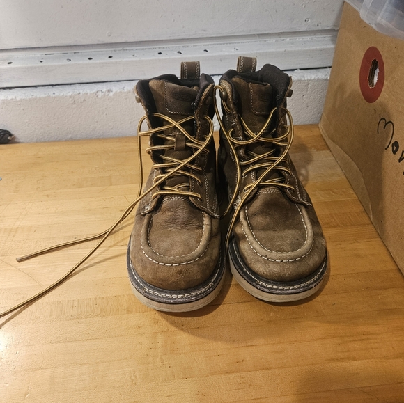 KEEN Work Boots Men’s Size 10EE Utility Cincinnati Waterproof Carbon-Toe - Picture 1 of 6
